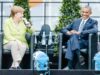 Angela Merkel und Barack Obama beim Kirchentag 2017