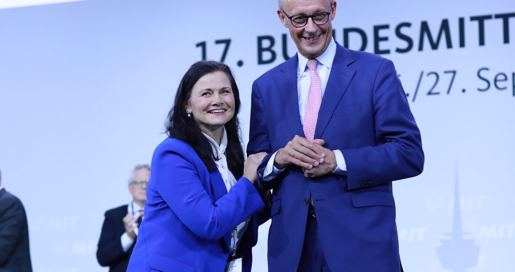 Gitta Connemann und Friedrich Merz beim Bundesmittelstandstag