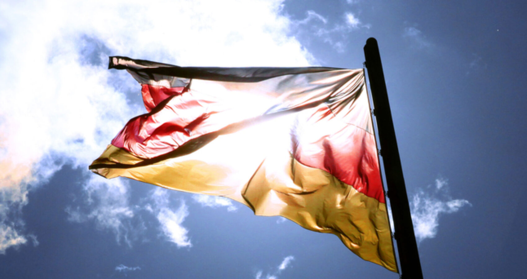 Deutschlandfahne (Foto: Yvonne Herrmann)