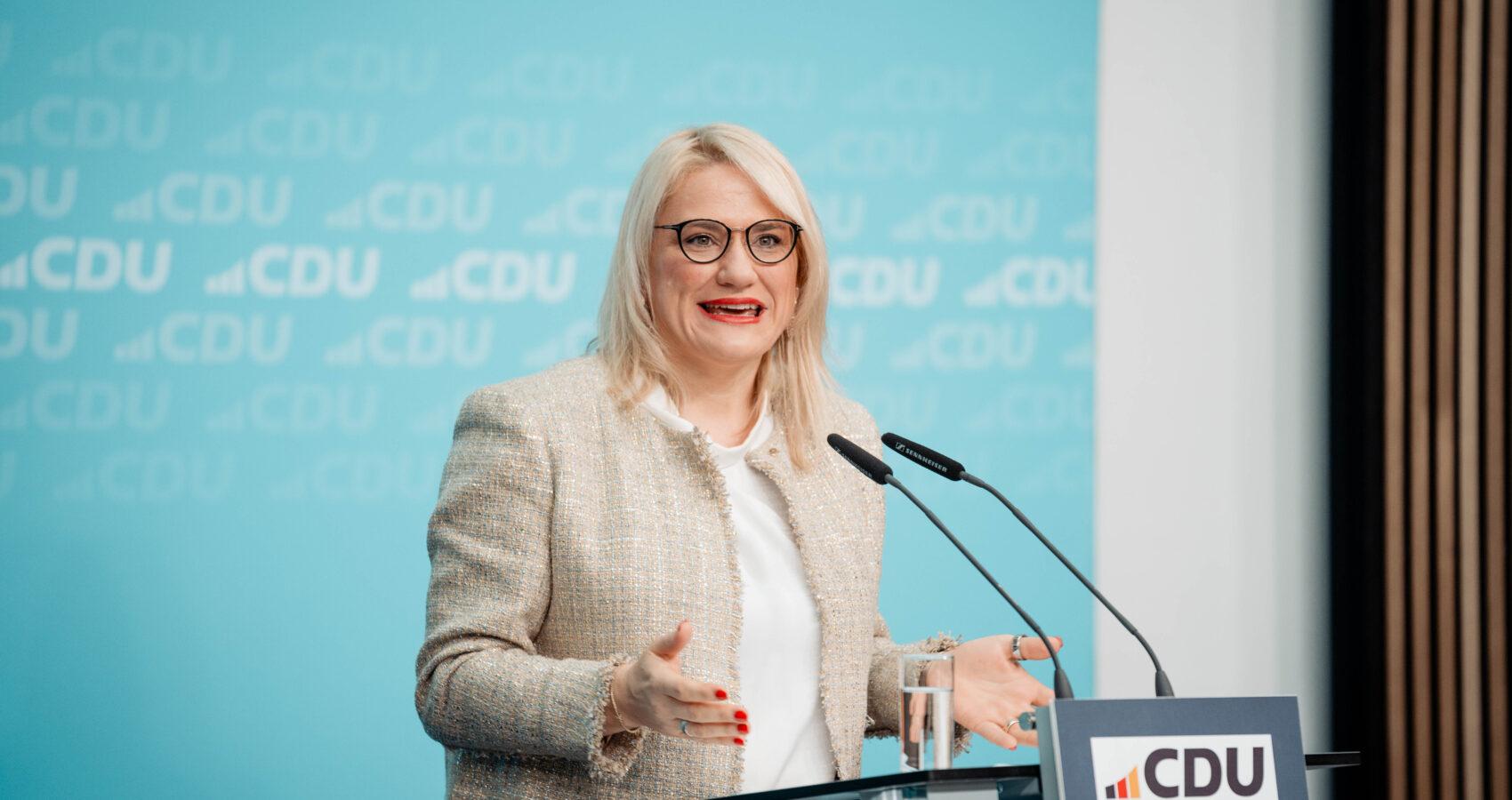 Christina Stumpp, stellvertretende CDU-Generalsekretärin beim Netzwerktreffen women@cdu #kommunal