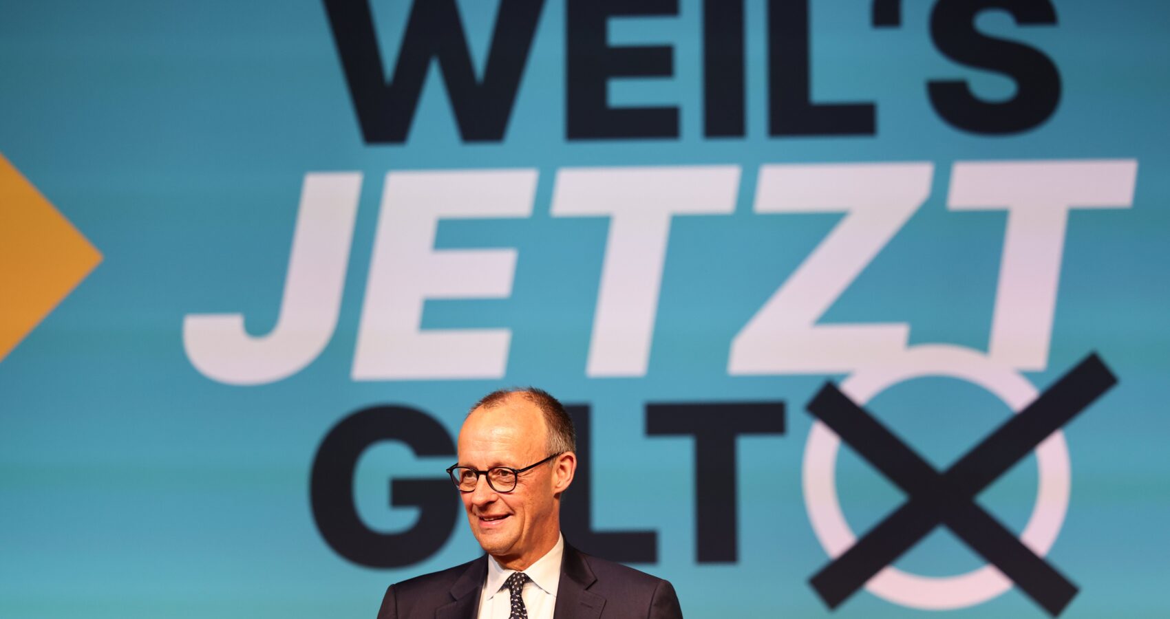Bundeskanzler Friedrich Merz beim Landesparteitag Rheinlad-Pfalz