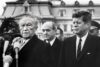 Konrad Adenauer und John F. Kennedy