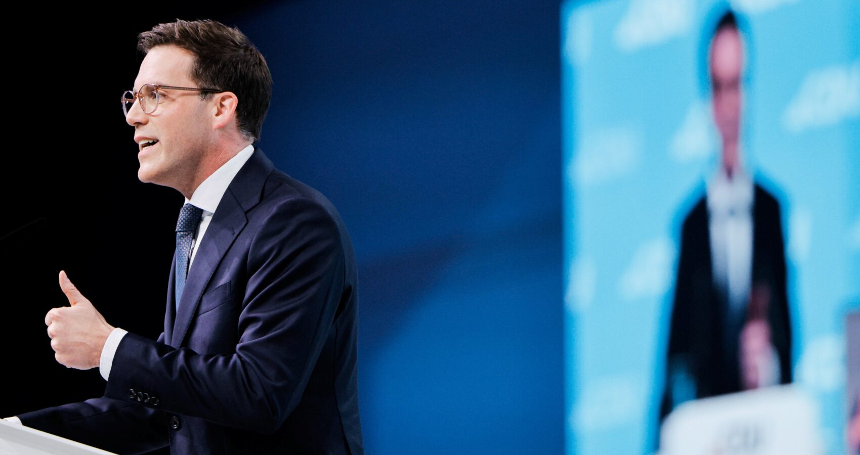 Manuel Hagel bei 38. CDU-Parteitag