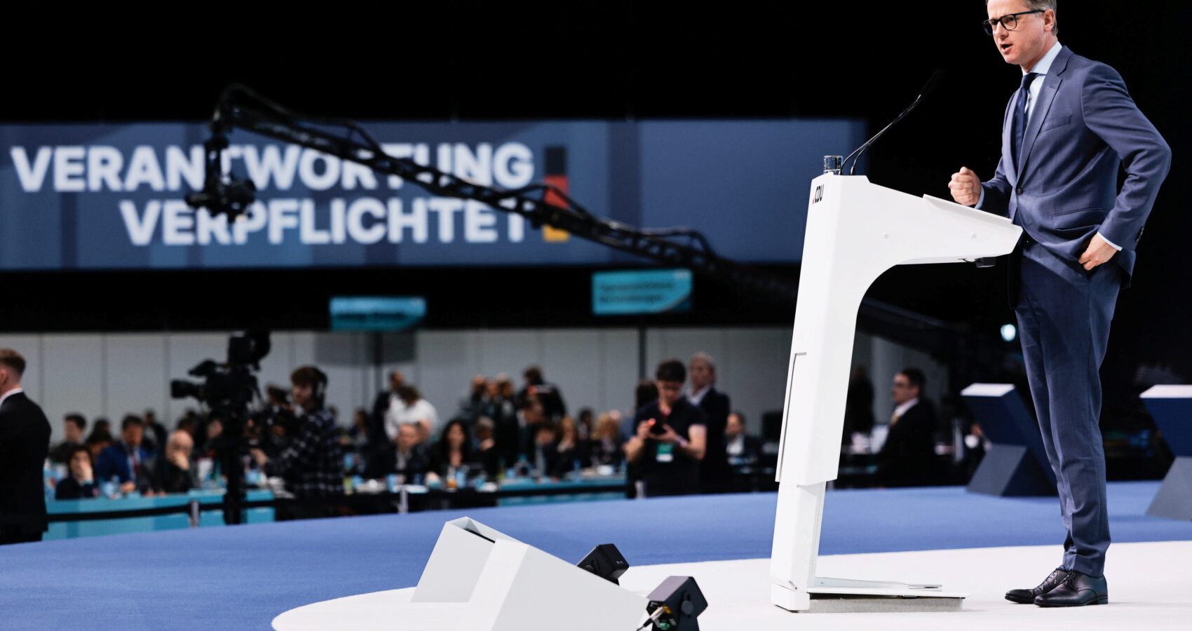 CDU-Generalsekretär beim 38. CDU-Parteitag