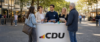 Canvassing Stand der CDU