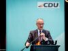 Bundeskanzler Friedrich Merz beim Landesparteitag in Mecklenburg-Vorpommern