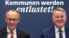 Bundeskanzler Friedrich Merz (CDU) und Gordon Schnieder, Ministerpräsident von Rheinland-Pfalz (CDU)
