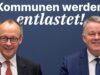 Bundeskanzler Friedrich Merz (CDU) und Gordon Schnieder, Ministerpräsident von Rheinland-Pfalz (CDU)