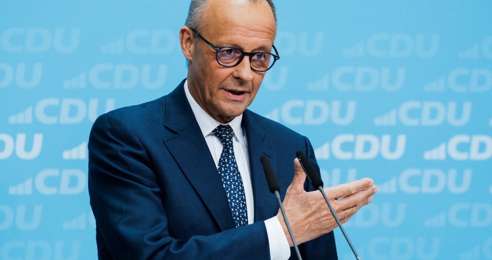 Bundeskanzler und CDU-Vorsitzender Friedrich Merz