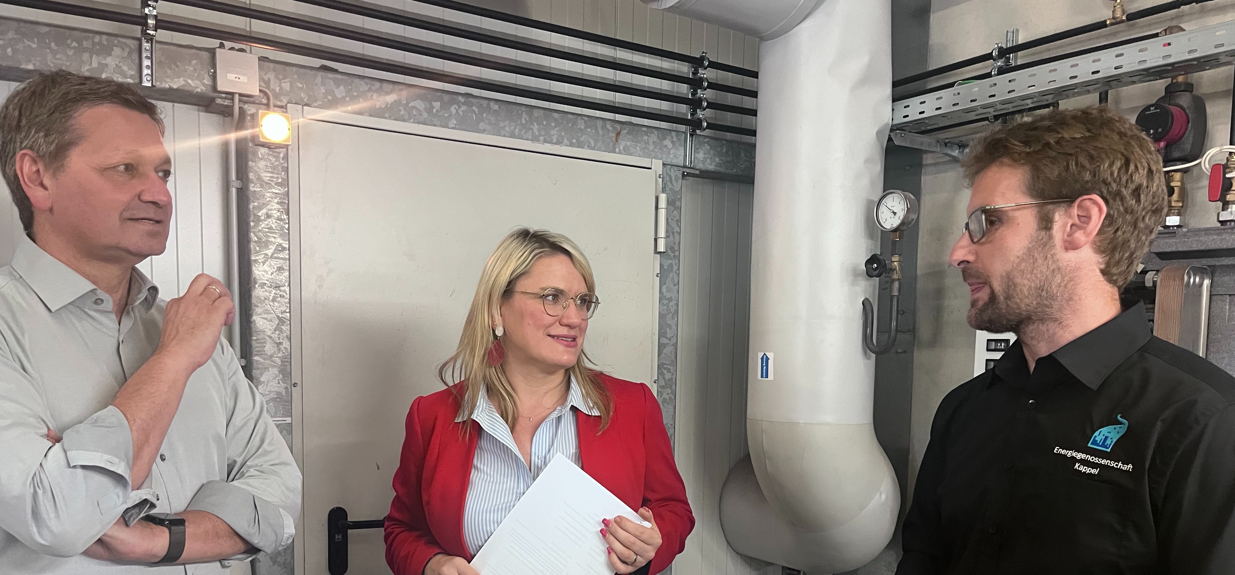 Zu Besuch in der Biogasanlage der Gebrüder Kessler in Lutzerath