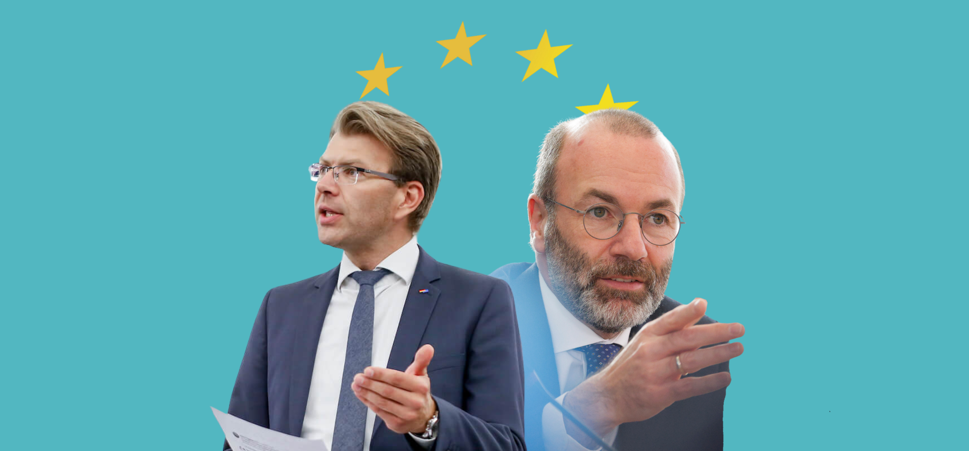 Fotos: EPP/Lahousse (Daniel Caspary), CDU/ Tobias Koch (Manfred Weber)